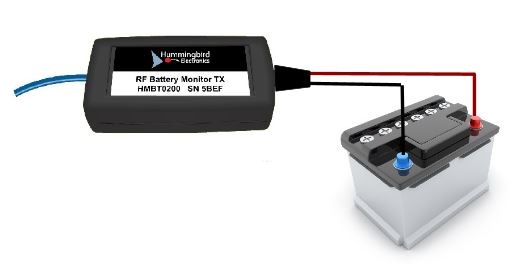 Hummingbird Electronics HMRF0020 RF Battery Monitor Transmitter