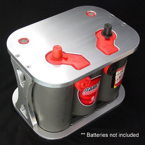 Optima Red Top >> Optima Skull Billet Aluminum Tray to suit Optima 34/78 Battery Optima Red Top >> Optima Skull Billet Aluminum Tray to suit Optima 34/78 Battery