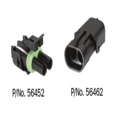 NARVA 56472BL 2 Way Waterproof Connector with Terminals and Seals