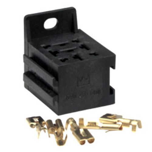 NARVA 68084BL Relay Connector Suits 4 and 5 pin relays with 6.3mm x 0