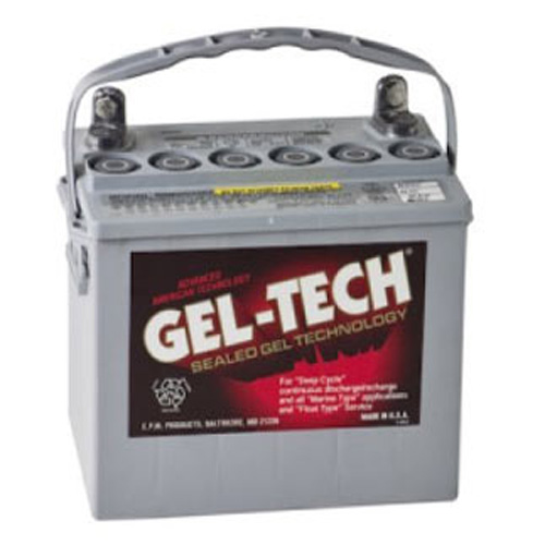 GelTech / Deka 8GU1H Sealed Gel Deep Cycle Battery