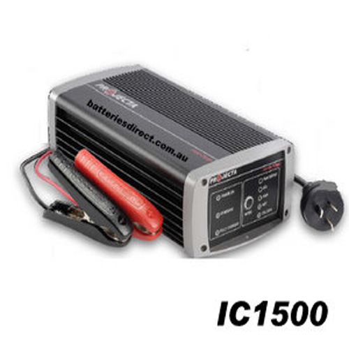Projecta IntelliCharge IC1500 Automatic 12V 15A 7 Stage Battery Charger