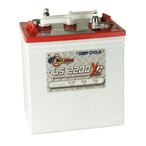 US Battery Wet DC US2200UT 6V 232Ah (GC2) Speedcap