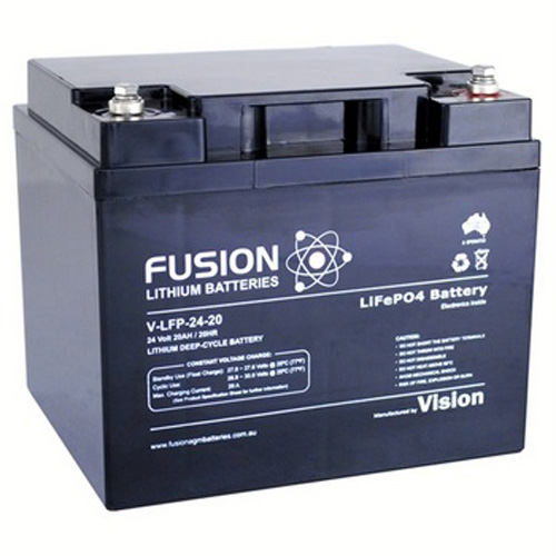 Fusion V-LFP-24-20 24V 20AH Lithium Deep-Cycle LiFePO4