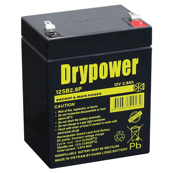 Drypower Sealed Lead Acid Batteries - AGM, Gel & Lithium Batteries