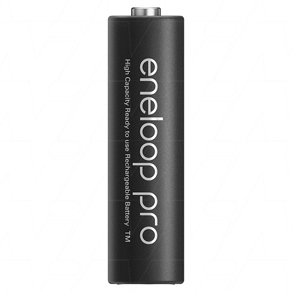 10 Panasonic eneloop pro AA High Capacity Ni-MH 2550mAh (Min. 2450mAh)  Pre-Charged Rechargeable Batteries + Free Battery Holder