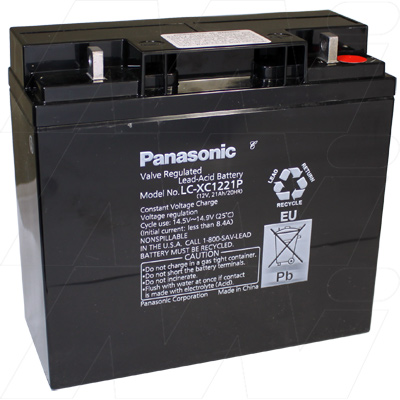 Panasonic lead acid battery lc-xc1221p