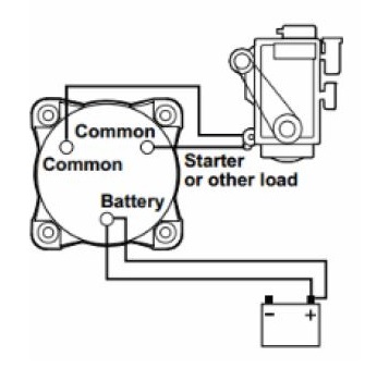 Blue Sea Systems BS-3000 HD-Series Heavy Duty On-Off Battery Switch