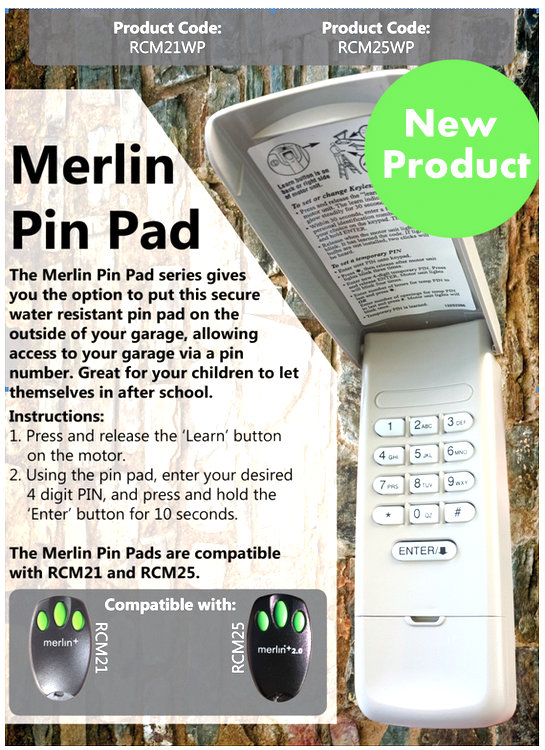 Duracell Marine Battery >> Merlin Plus 2.0 RCM25WP Pin Pad Remote Duracell Marine Battery >> Merlin Plus 2.0 RCM25WP Pin Pad Remote