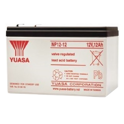 Yuasa NP12-12FR NP Series 12V 12AH VRLA Battery