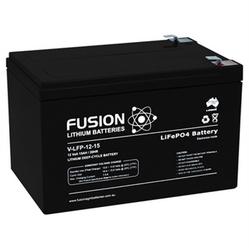 Fusion V-LFP-12-15 12V 15AH Lithium Deep-Cycle LiFePO4